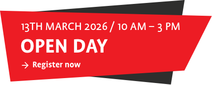 Open Day DMSB 13th March 2026 - register now
